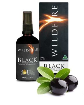 Wildfire Massage Oil - Black